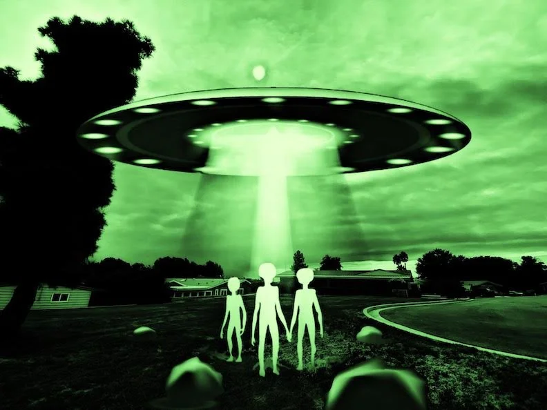 "THEY'RE HEEEERE" Albert Jeffries  2nd Year Invitee  Redding, CA, USA Mixed Media Photography Collage 20" x 24" 2025 $500 