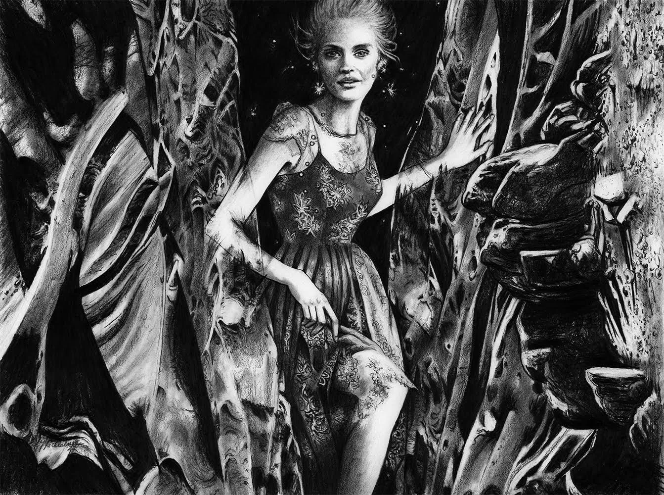 "Rebirth of Venus" John Calabrese  2nd Year Invitee  Denton, TX, USA Graphite Pencil on Paper 16" x 20" 2023 $2300 