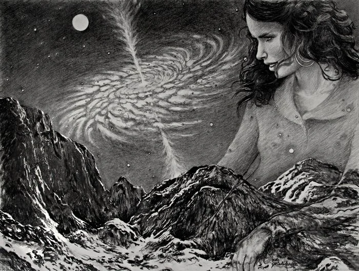 "Heart of the Matter"
 John Calabrese Graphite Pencil on Paper 16" x 20" 2011 
$1,500 
