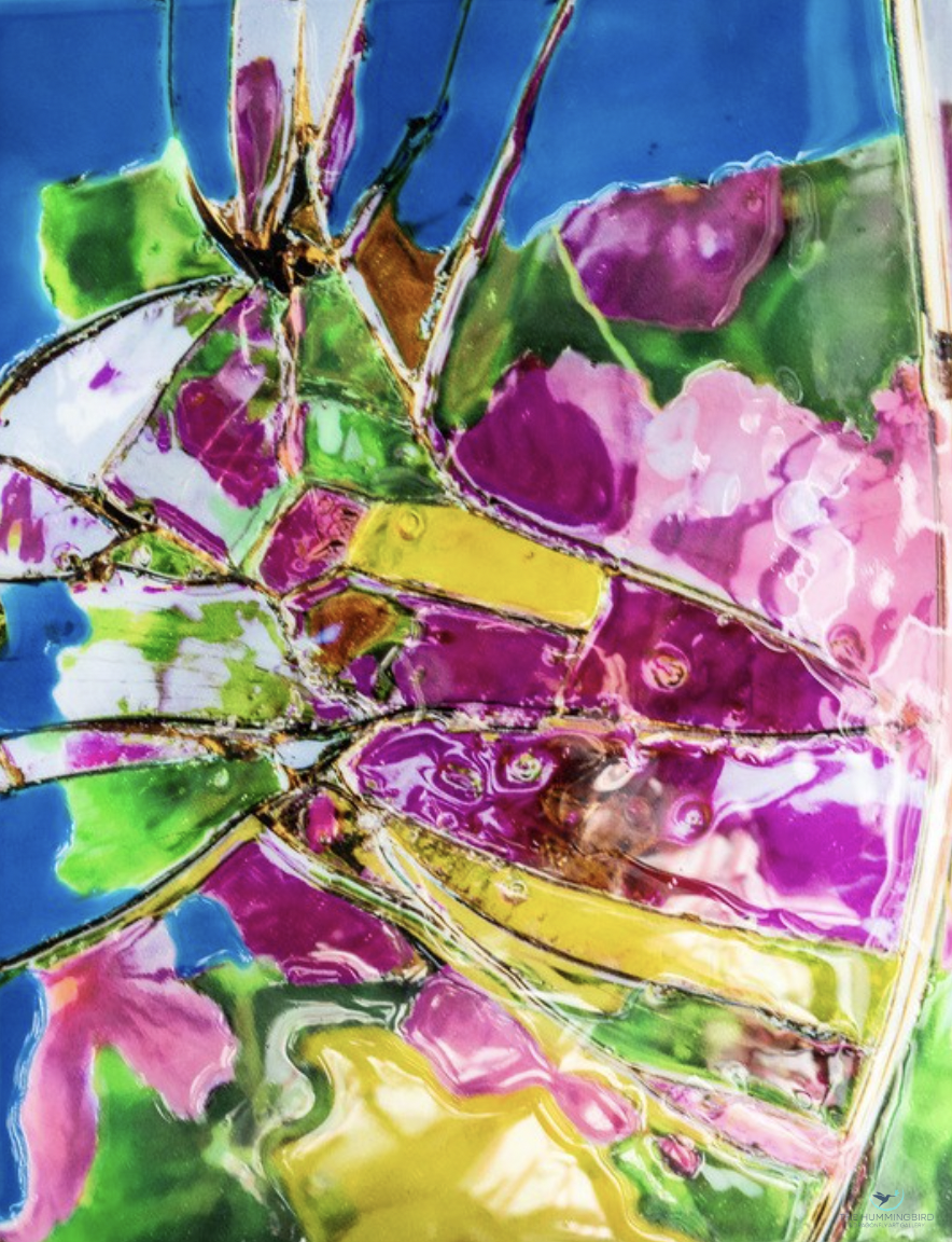 "Blue Skies" Leslie Jacobs Photography/Resin 14" x 11" 
2026 
$300 