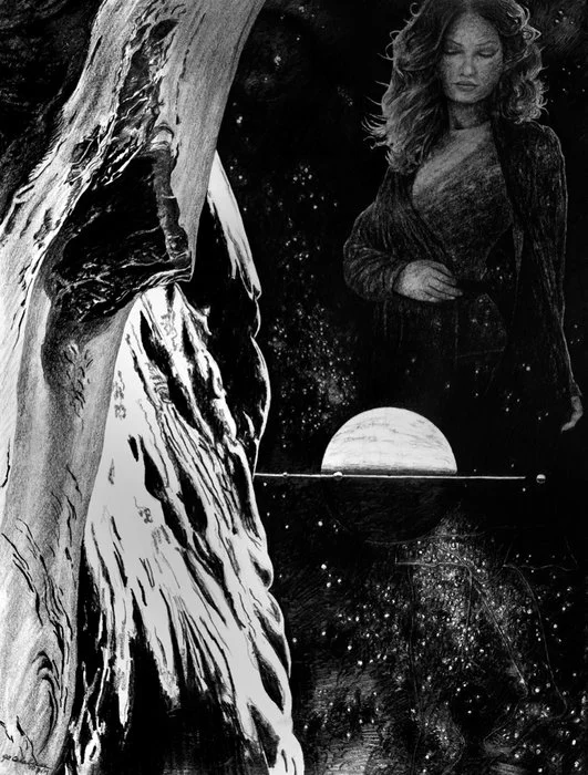 "Gate of Heaven" John Calabrese Graphite Pencil on Paper 20" x 16" 
2010 
$900 