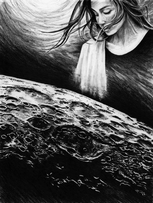 "Gate of Dreams" John Calabrese Graphite Pencil on Paper 20" x 16"  
2023 $2,100 