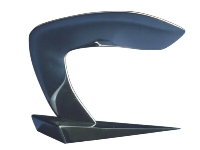 "Return Flight" Marvin Shafer 
Steel Chrome Plated 5" x 8" x 6" 1985 
NFS 