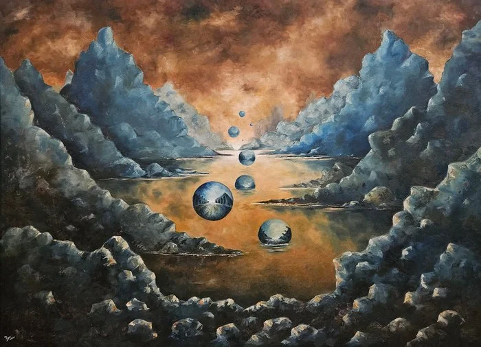 "The Revival" Yelena Lev-Navtikova Oil on Canvas 36" x 48" 
2003 $7,800 
