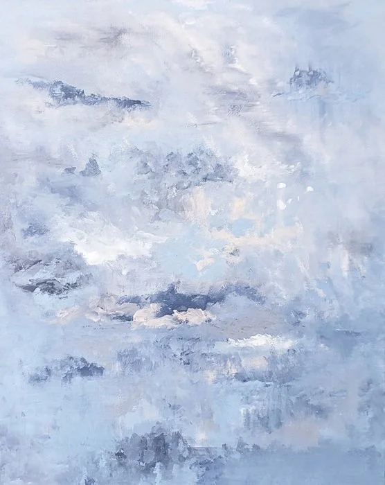 "Dynamic Force" Carol Mack Acrylic on Canvas 24" x 30" 
2023 $750 