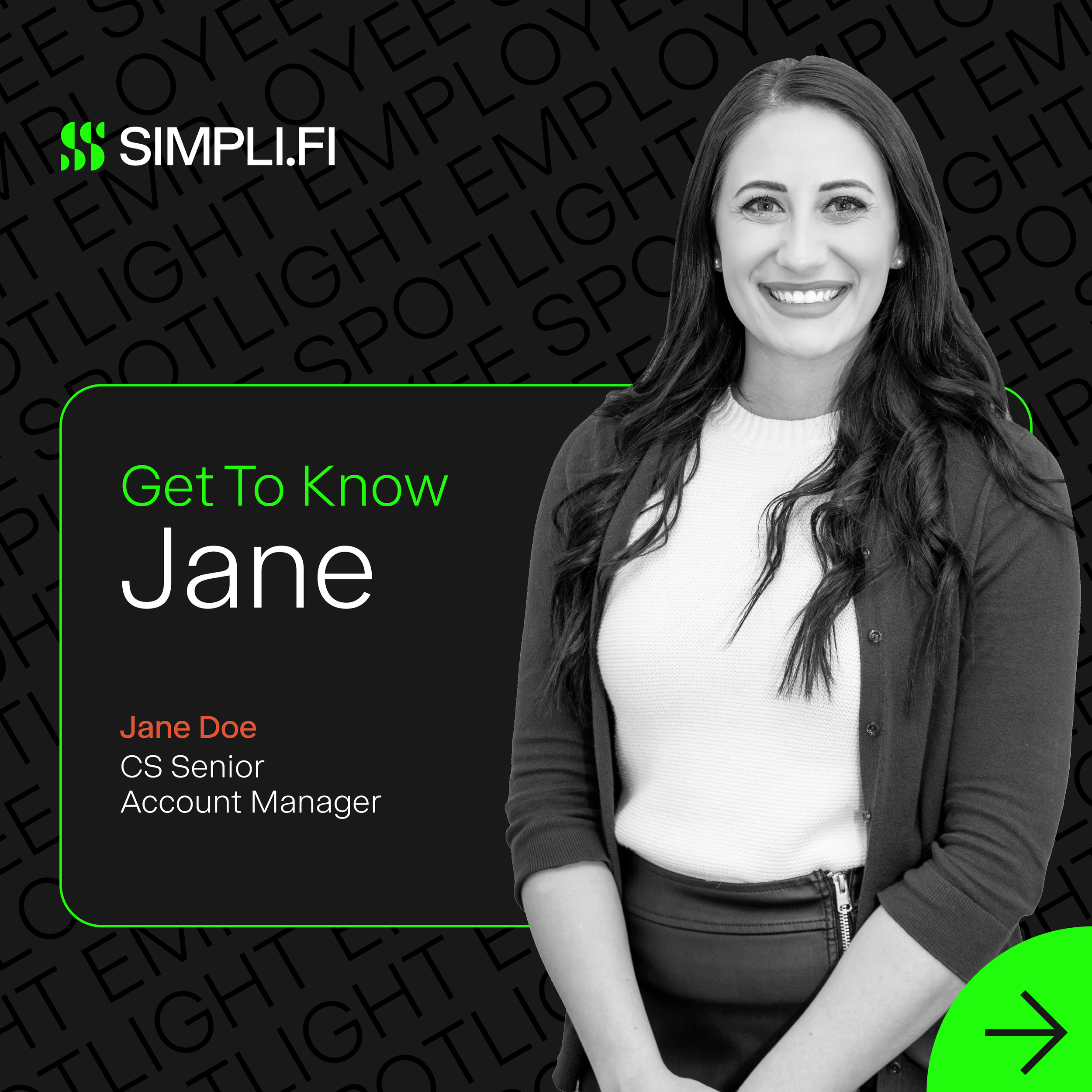 Employee Spotlight Graphics | Simpli.fi