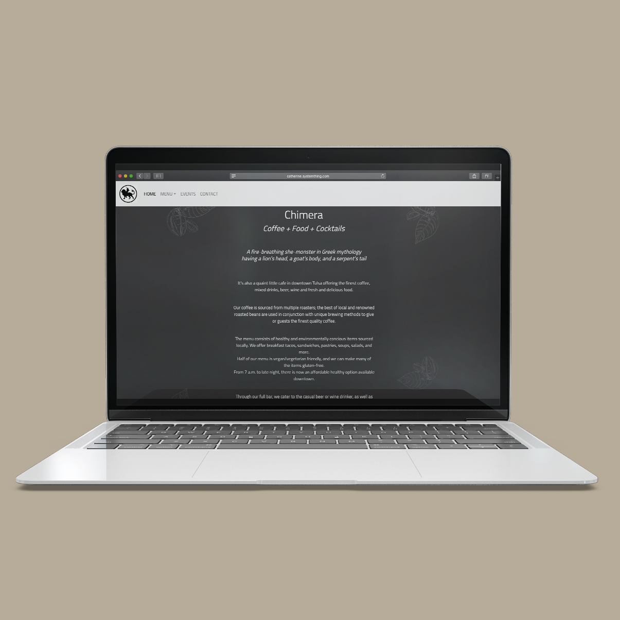 Chimera Website Redesign