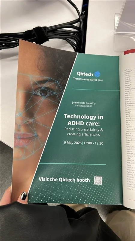 Printed design in event booklet