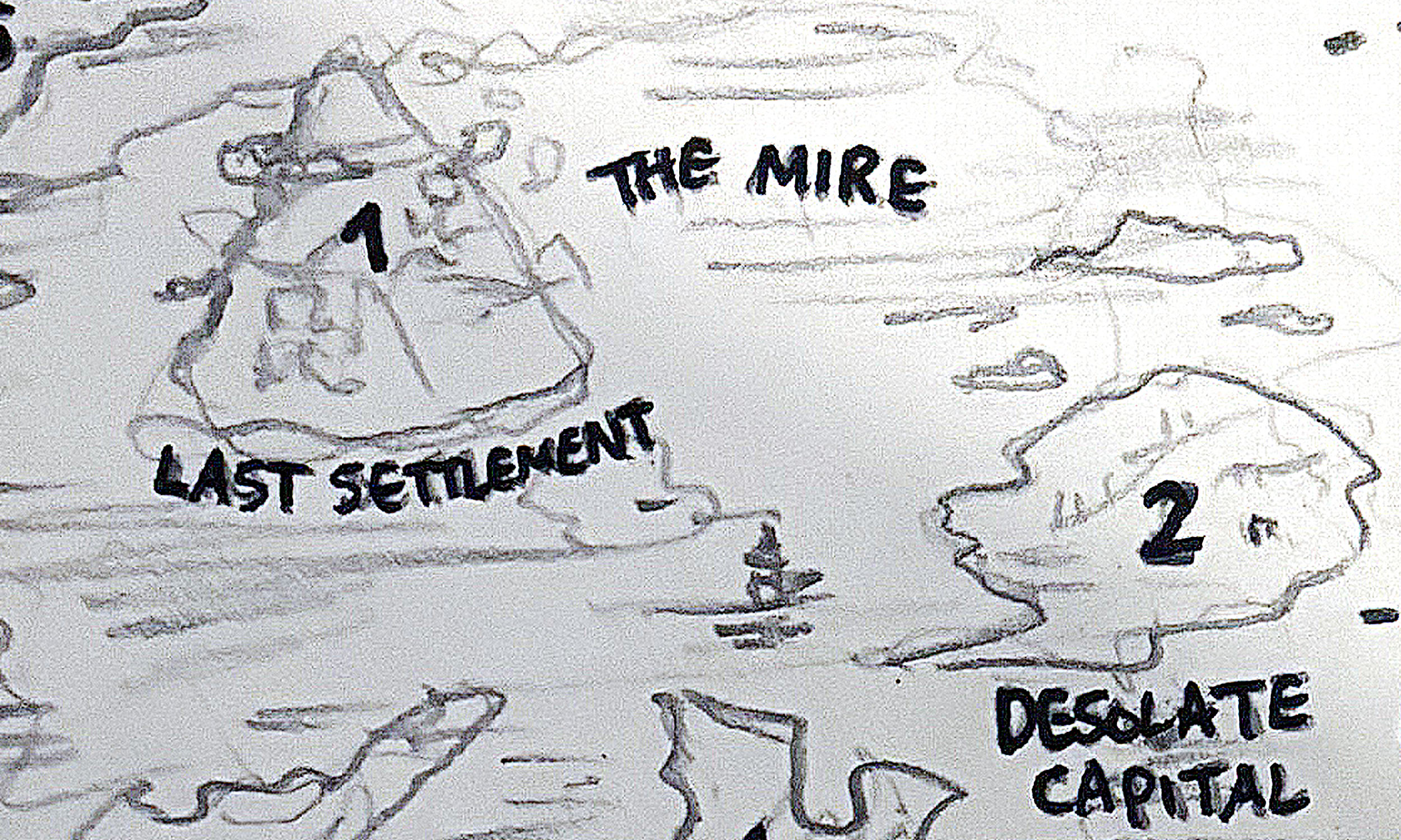 Factions, their flags and developed maps