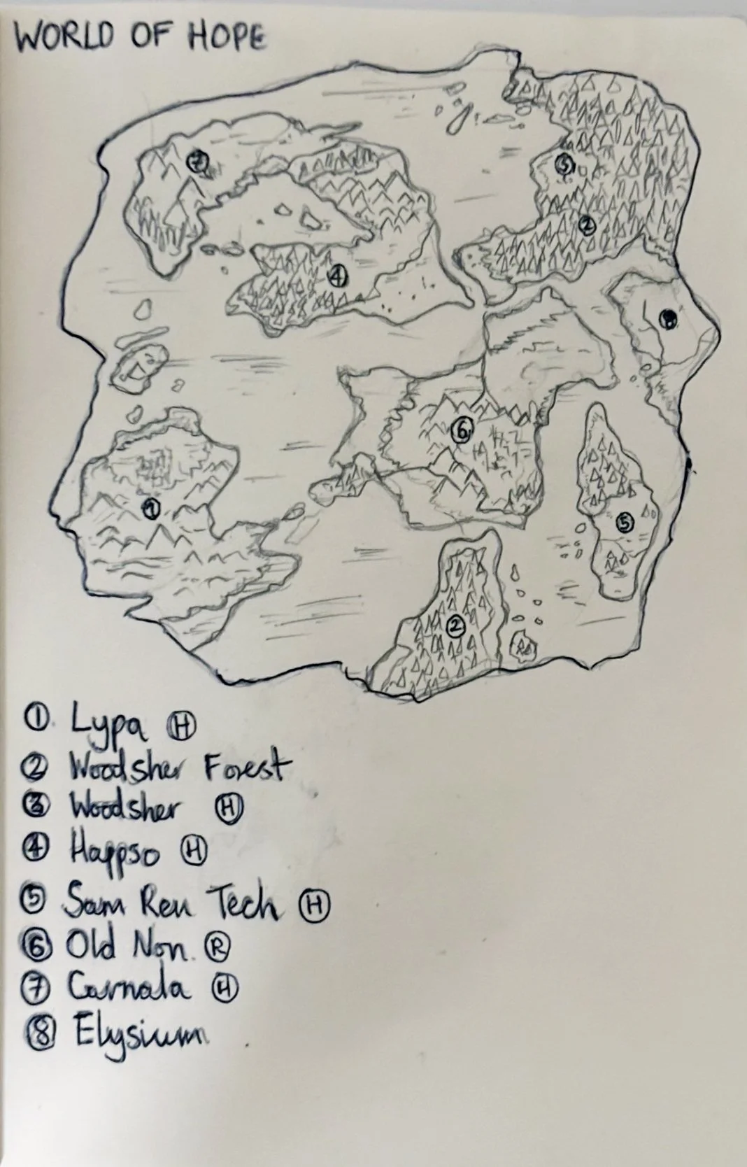 Map of Hope, Brink &amp; Collapse