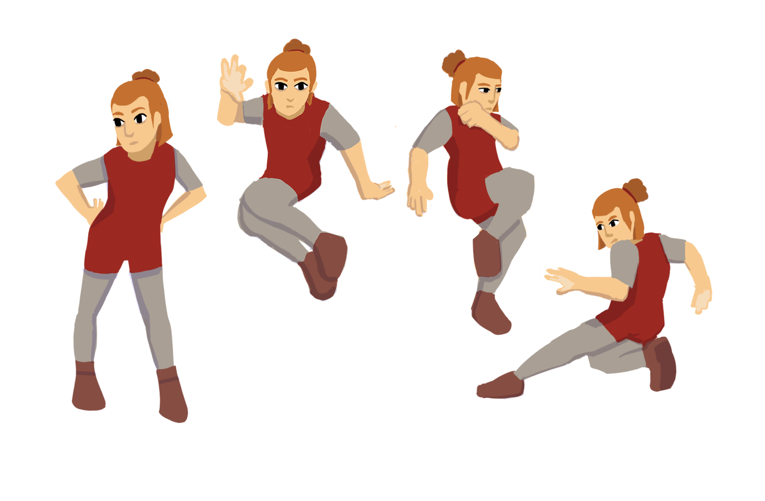 Child character redesigns