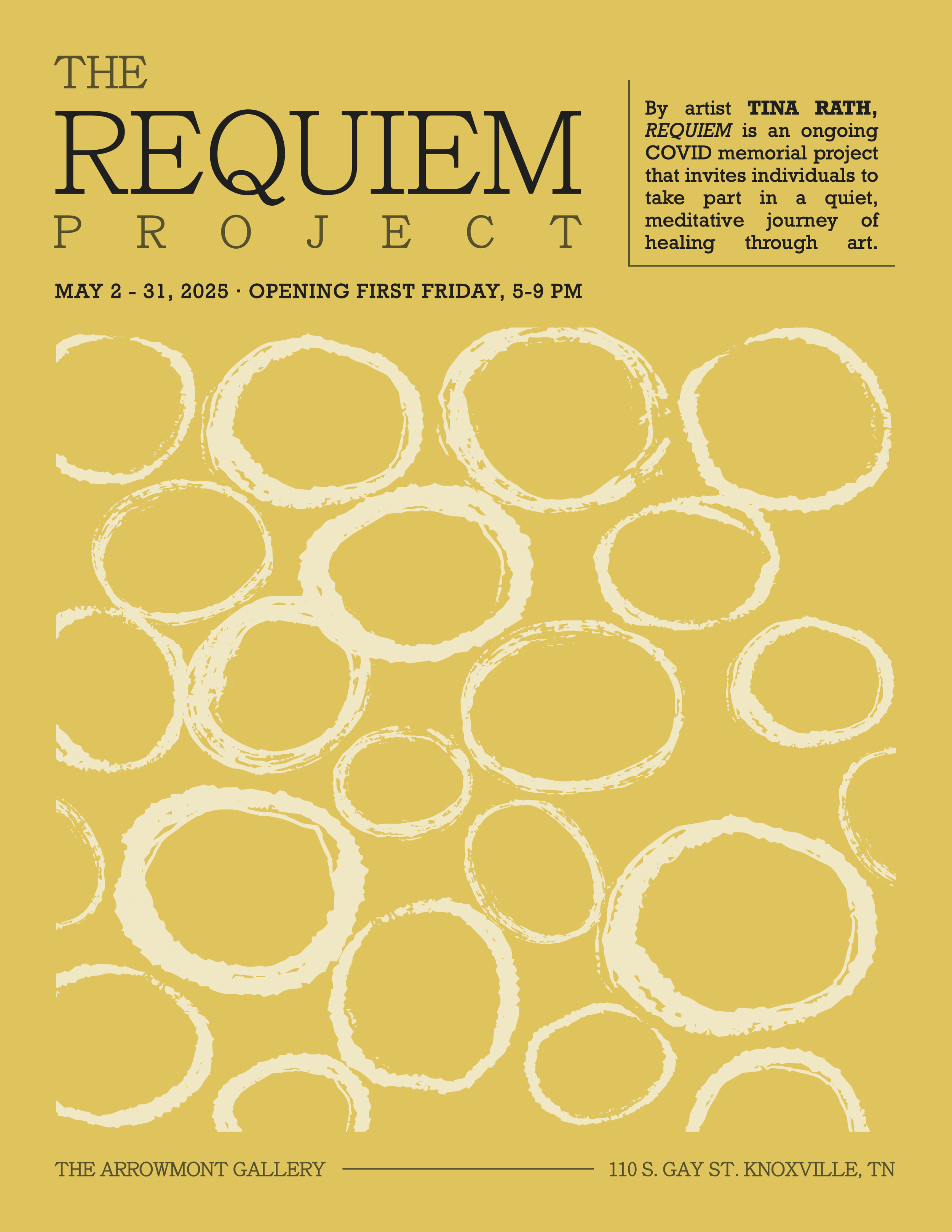 "The Requiem Project" from Tina Rath at the Arrowmont Gallery.