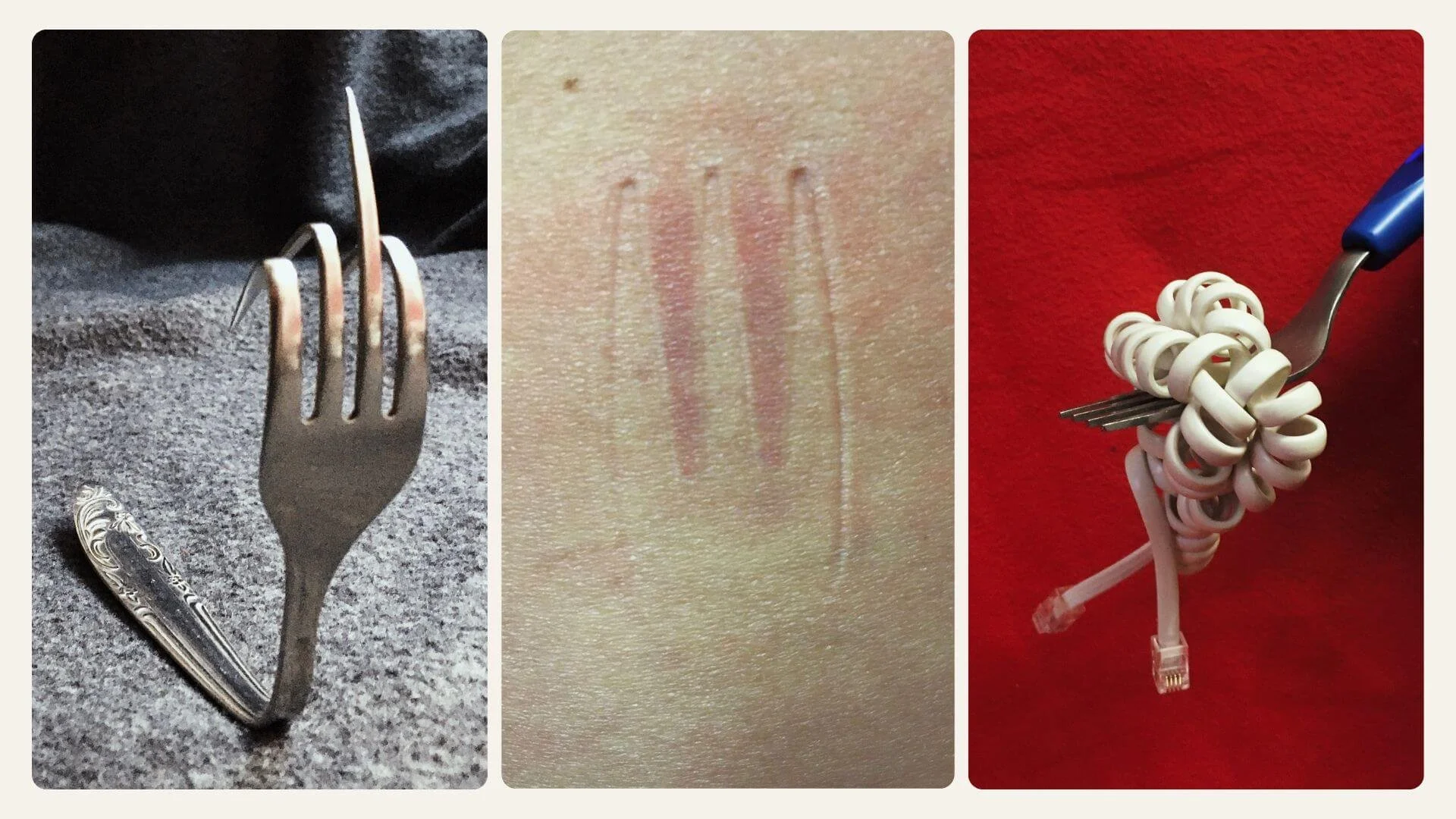 Creative smartphone photography ideas of forks