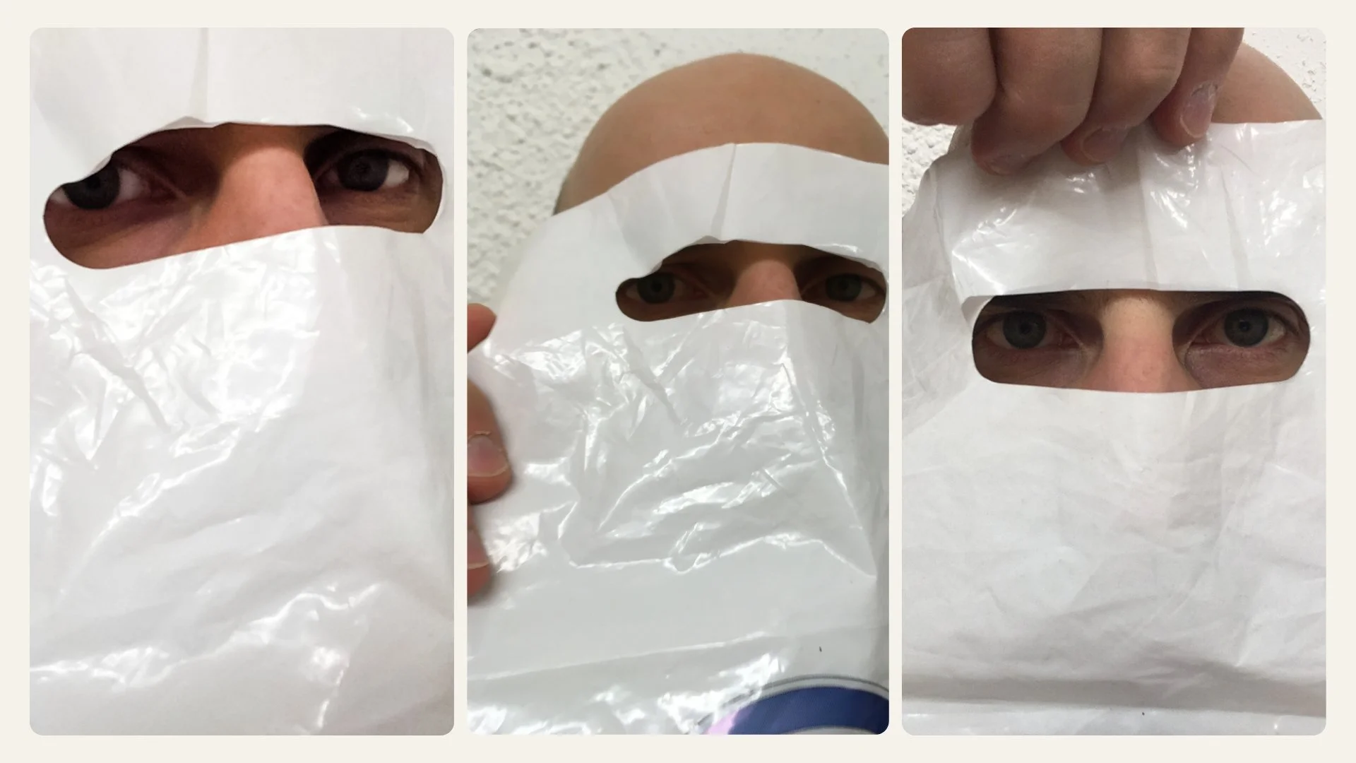 Creative smartphone photography of bags taken on iPhone