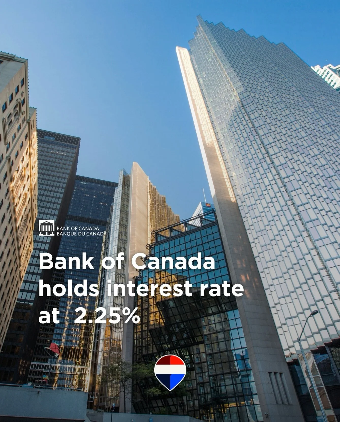 📊 Rate hold at 2.25%

The Bank of Canada held their overnight rate steady this morning, as expected. This was their first announcement of 2026 and the second hold in a row after five consecutive cuts through 2025.

The bottom line: if you&rsquo;ve g