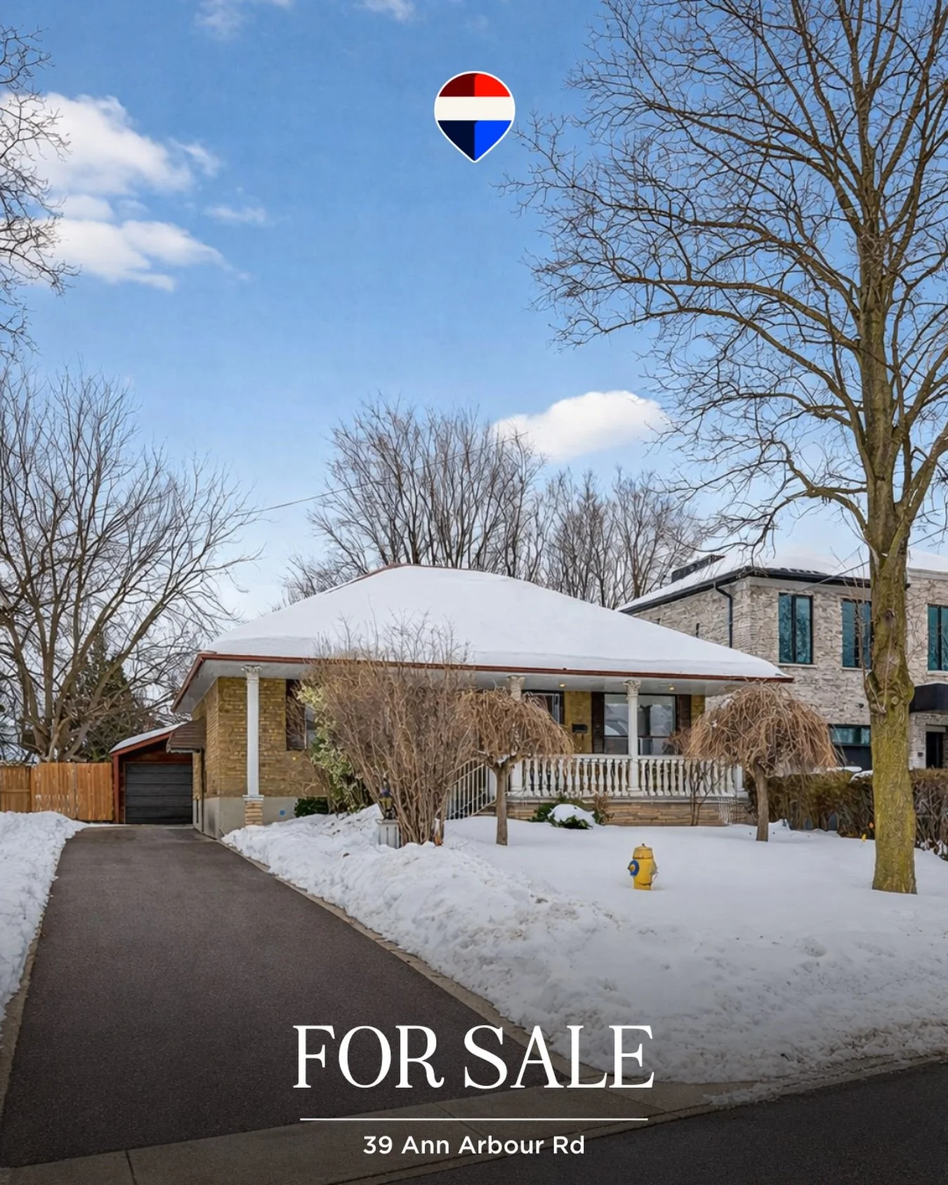 39 Ann Arbour Rd is now FOR SALE!

Charming bungalow on a fantastic lot in a prime North York location. With newer builds popping up on either side, the potential here speaks for itself. Whether you&rsquo;re looking to move in and enjoy or build your