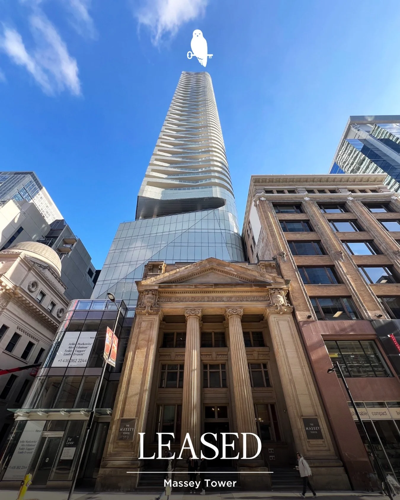 One of Toronto&rsquo;s most iconic buildings right at Yonge &amp; Queen. Four other units with the same layout were listed at the same time, and we still attracted the right tenants and negotiated full asking price.

Strategy matters, even in a slow 