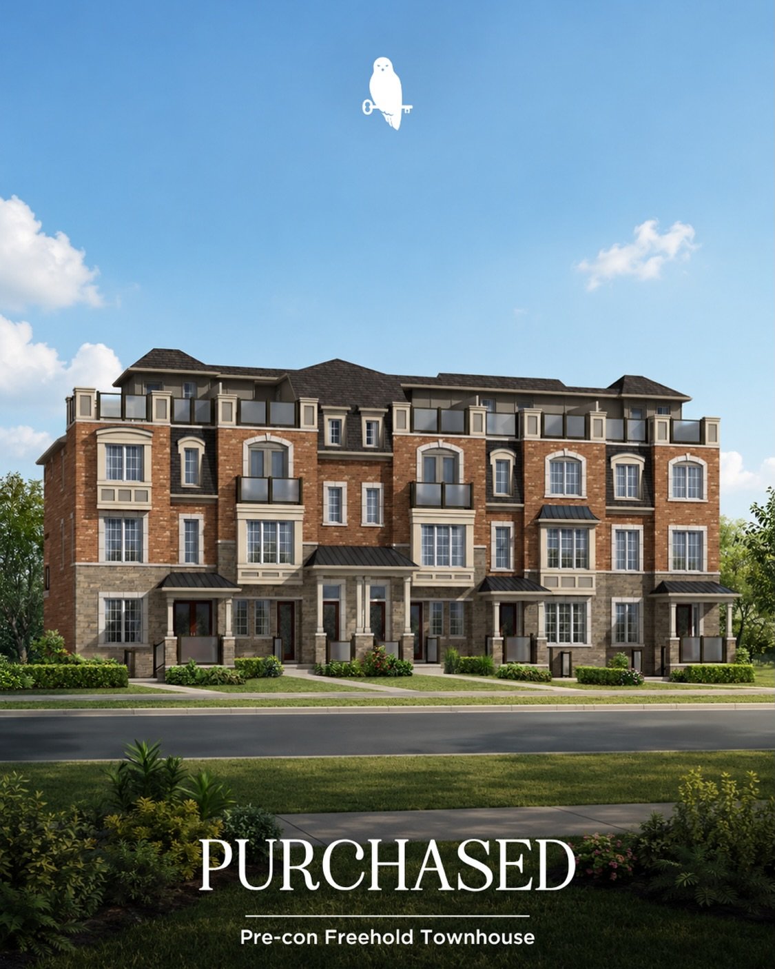 Recently helps clients purchase a pre-con freehold townhouse in Richmond Hill! 🎉

With how slow the new-build market has been and the just-announced enhanced HST rebate, the net cost of this townhouse beat anything we could find on the resale market