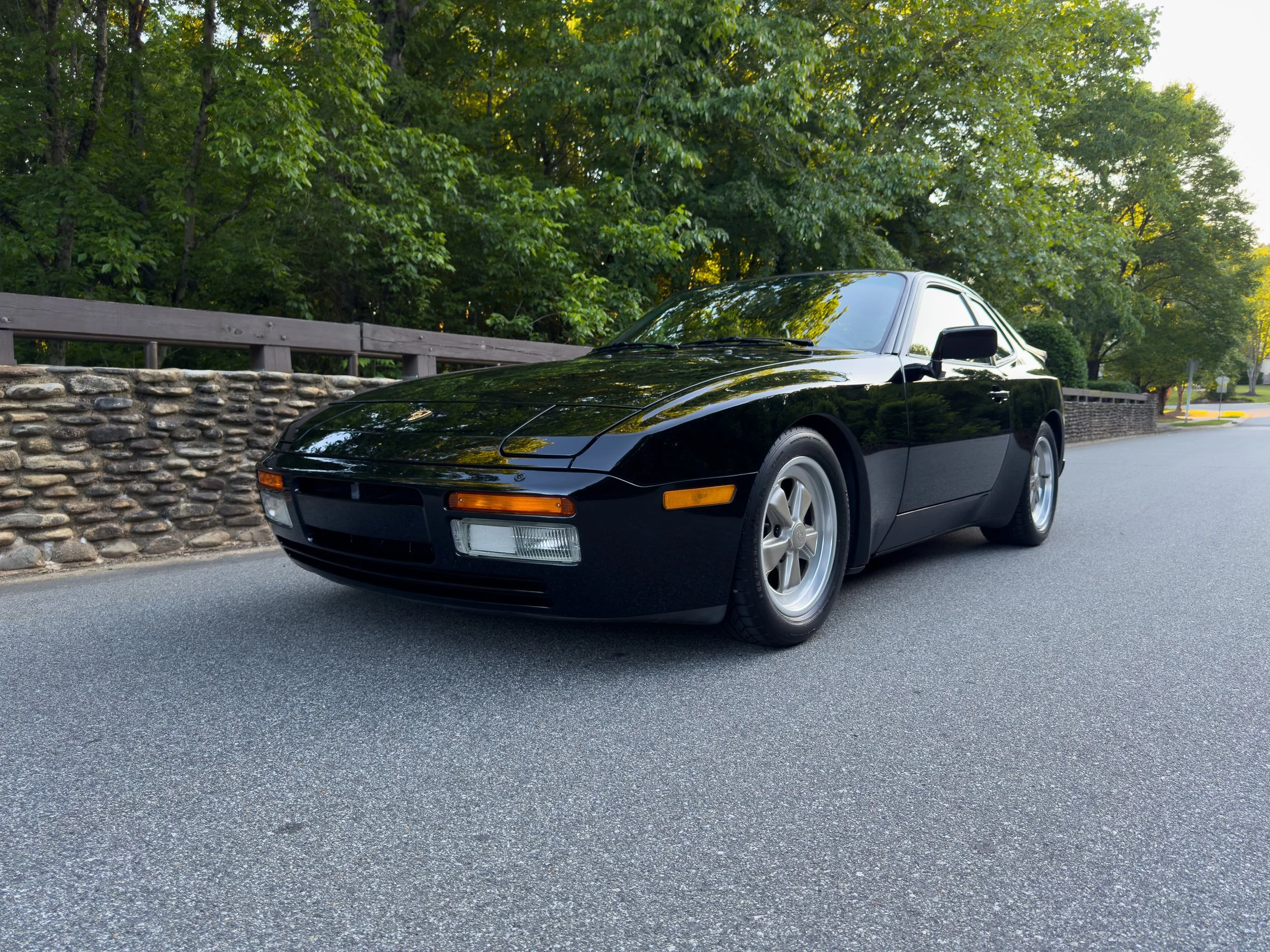 '86 Black on Champagne 944 Turbo