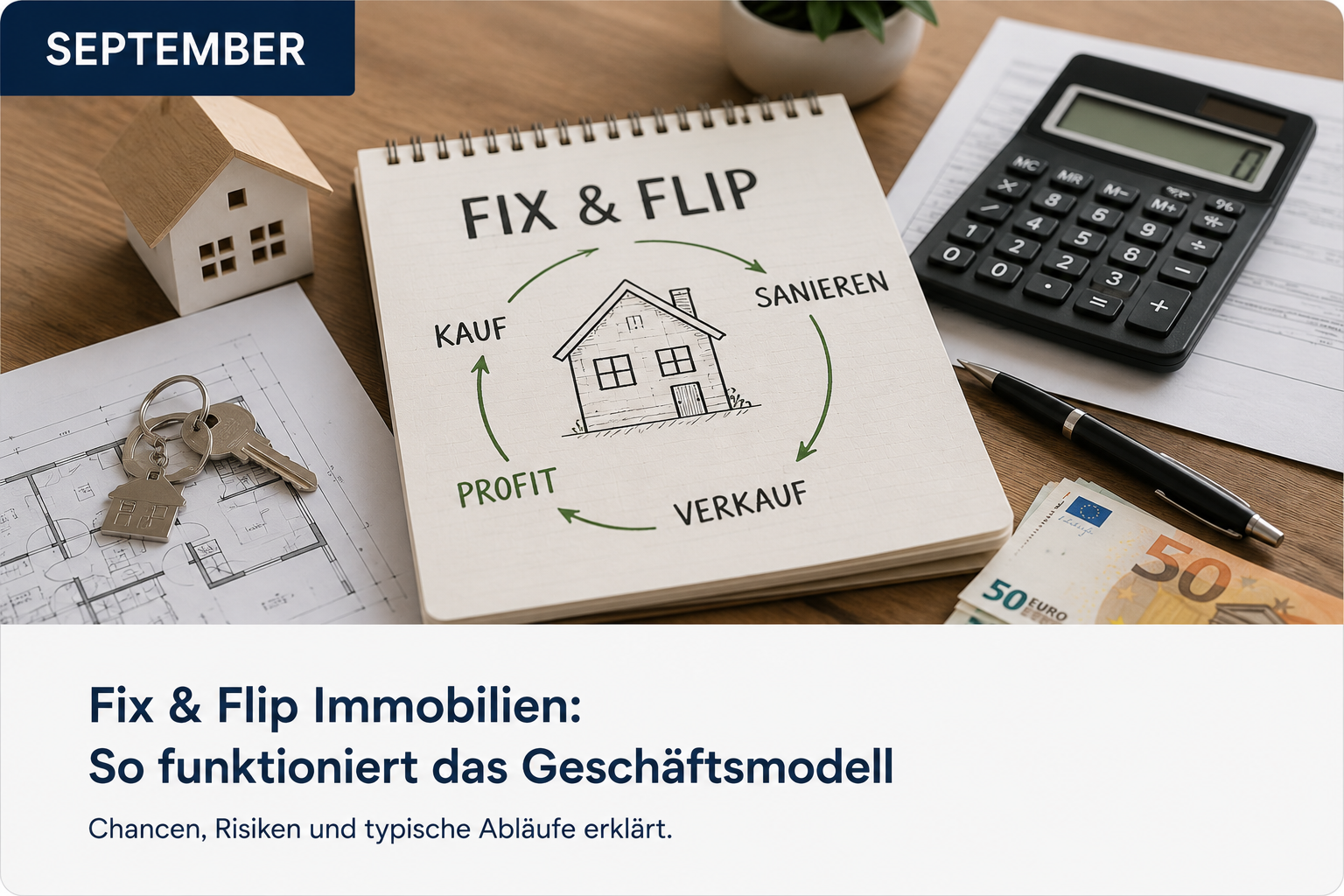 Fix &amp; Flip Immobilien: So funktioniert das Geschäftsmodell