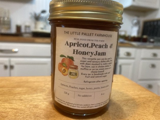 Apricot, Peach & Honey Jam