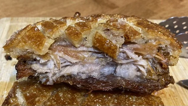 Pork side with crackling