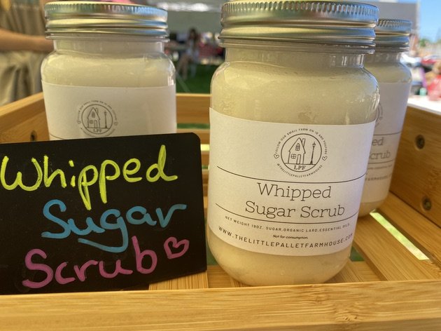 Whipped Sugar Scrub