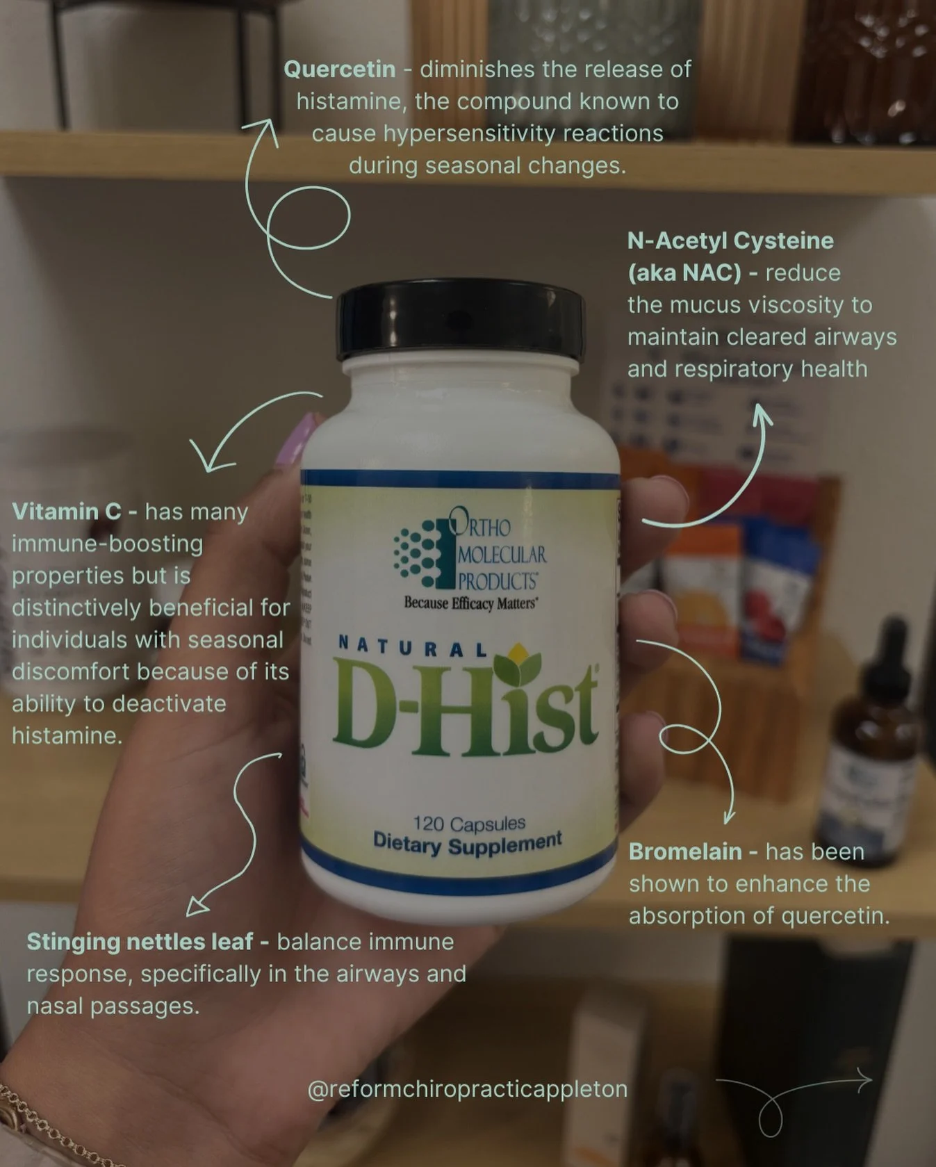 We&rsquo;re bringing back Product of the Month, and it felt only fitting to kick it off with a top-selling favorite for allergy season, Natural D-Hist.

Natural D-Hist offers a blend of quercetin, stinging nettle, bromelain, and vitamin C which work 