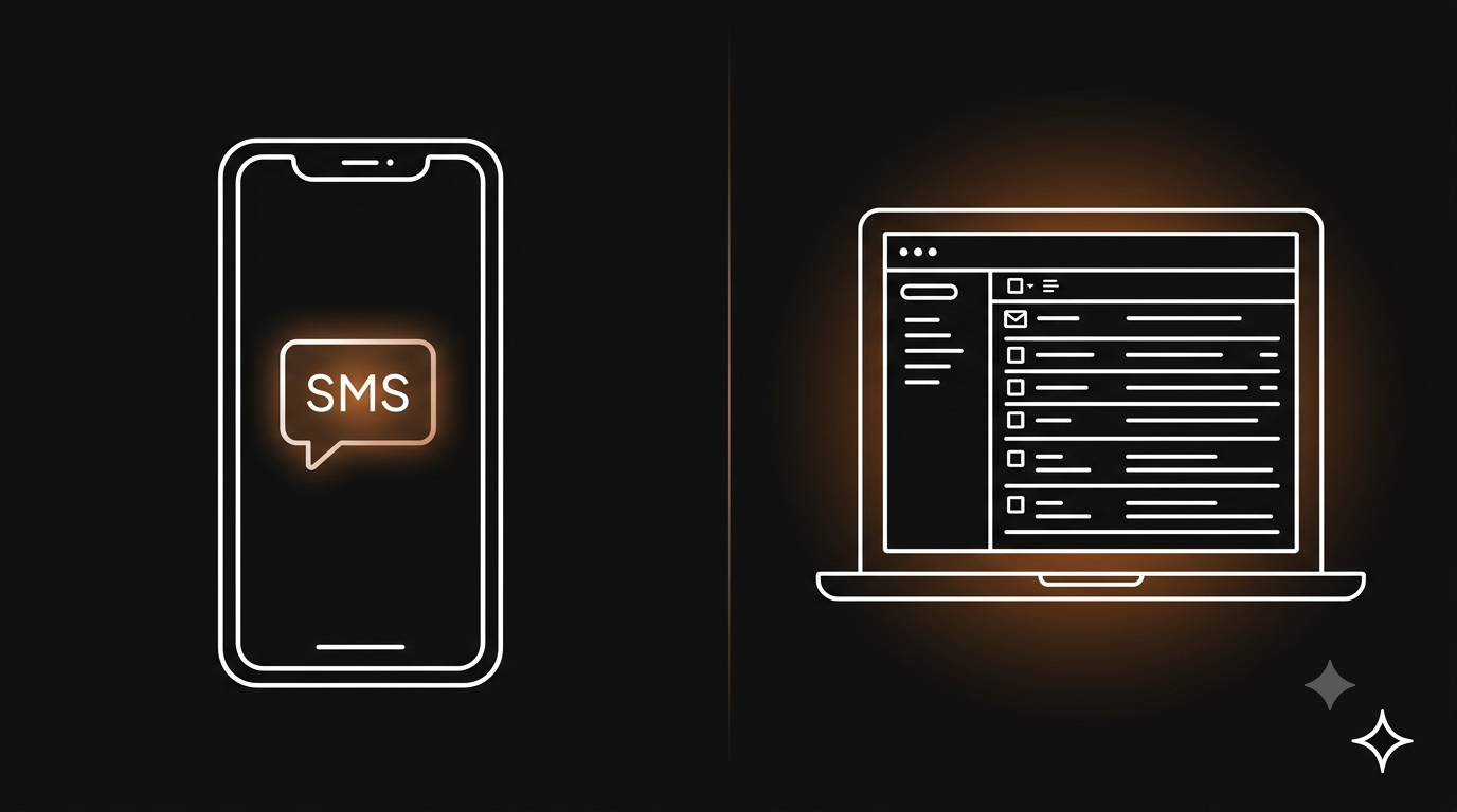 SMS vs Email for Ecommerce: When to Use Each (2026)