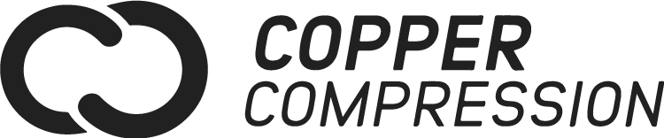 Logo for Copper Compression with a stylized circular design