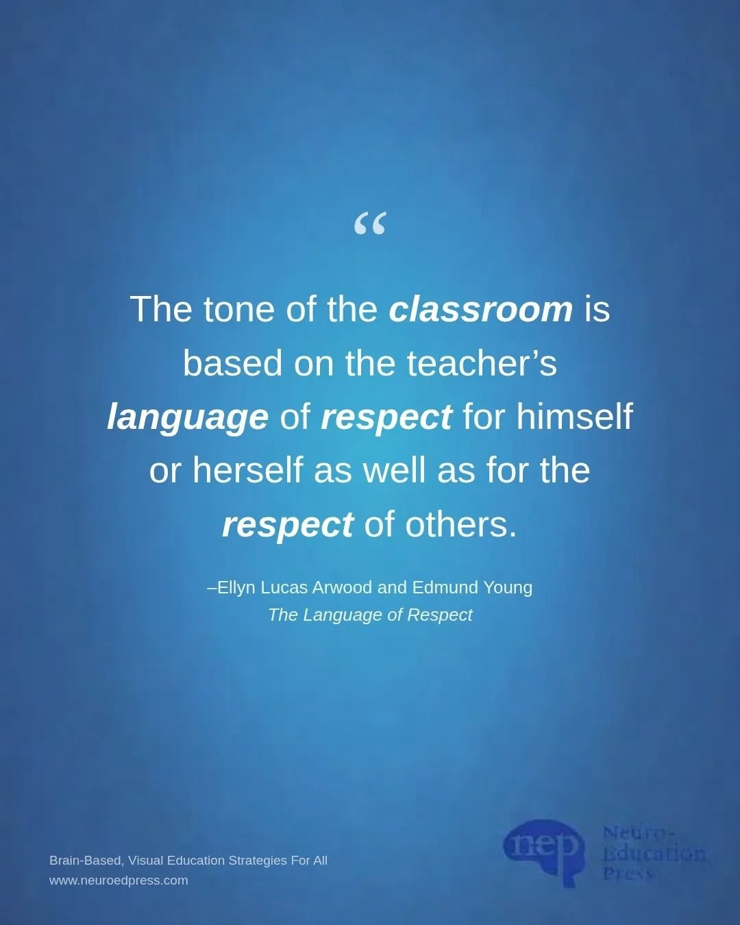 We want our students to value &lsquo;respect&rsquo; and model this principle in the classroom. But, how can we empower them to do so?

Moreover, why do children in some classrooms treat others with dignity and respect, while students in other learnin