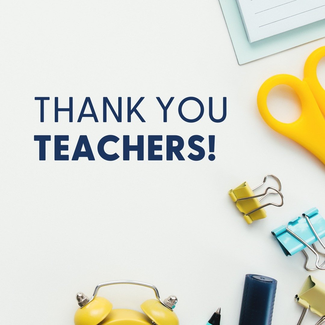 Teachers help students acquire knowledge and values. They work hard, day in and day out, to make sure their students achieve greatness every day! 

Their motivation, empathy, patience, and dedication does not go unnoticed. 

Thank you, teachers, for 