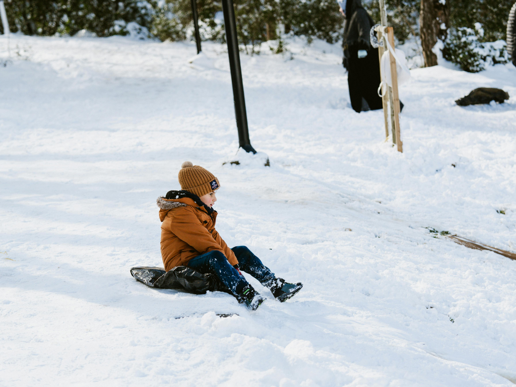 Local Lincoln Winter Sledding
