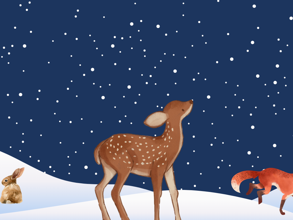 Winter Animals Migrating