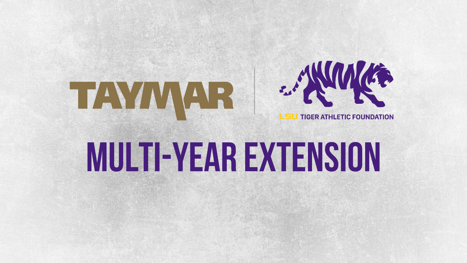 LSU Athletics Signs Multiyear Extension with Taymar