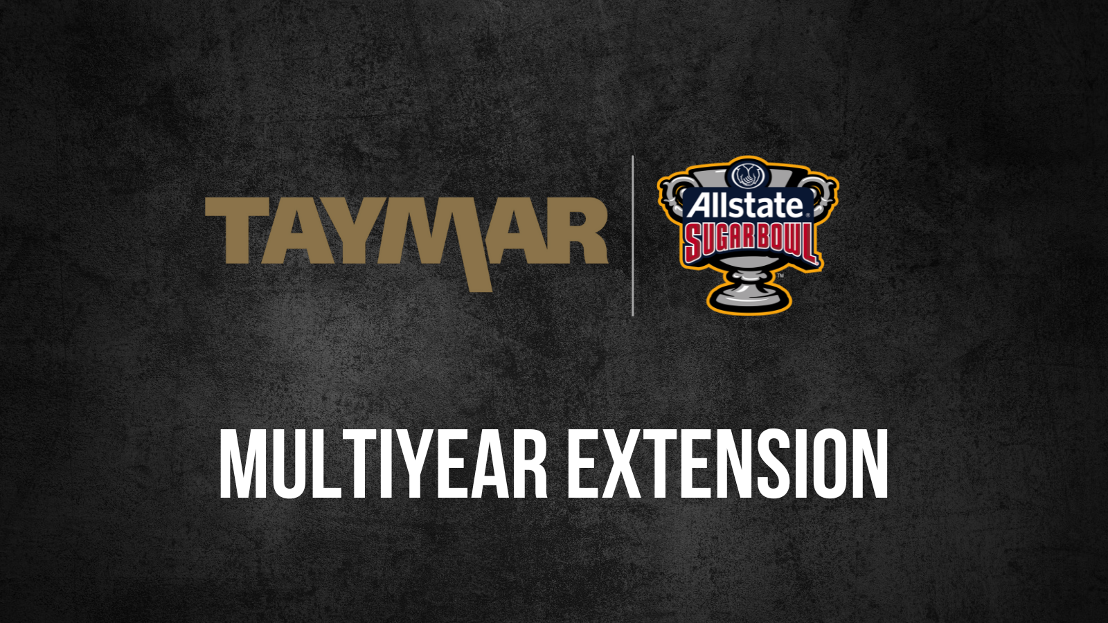 Allstate Sugar Bowl Signs Multiyear Extension with Taymar
