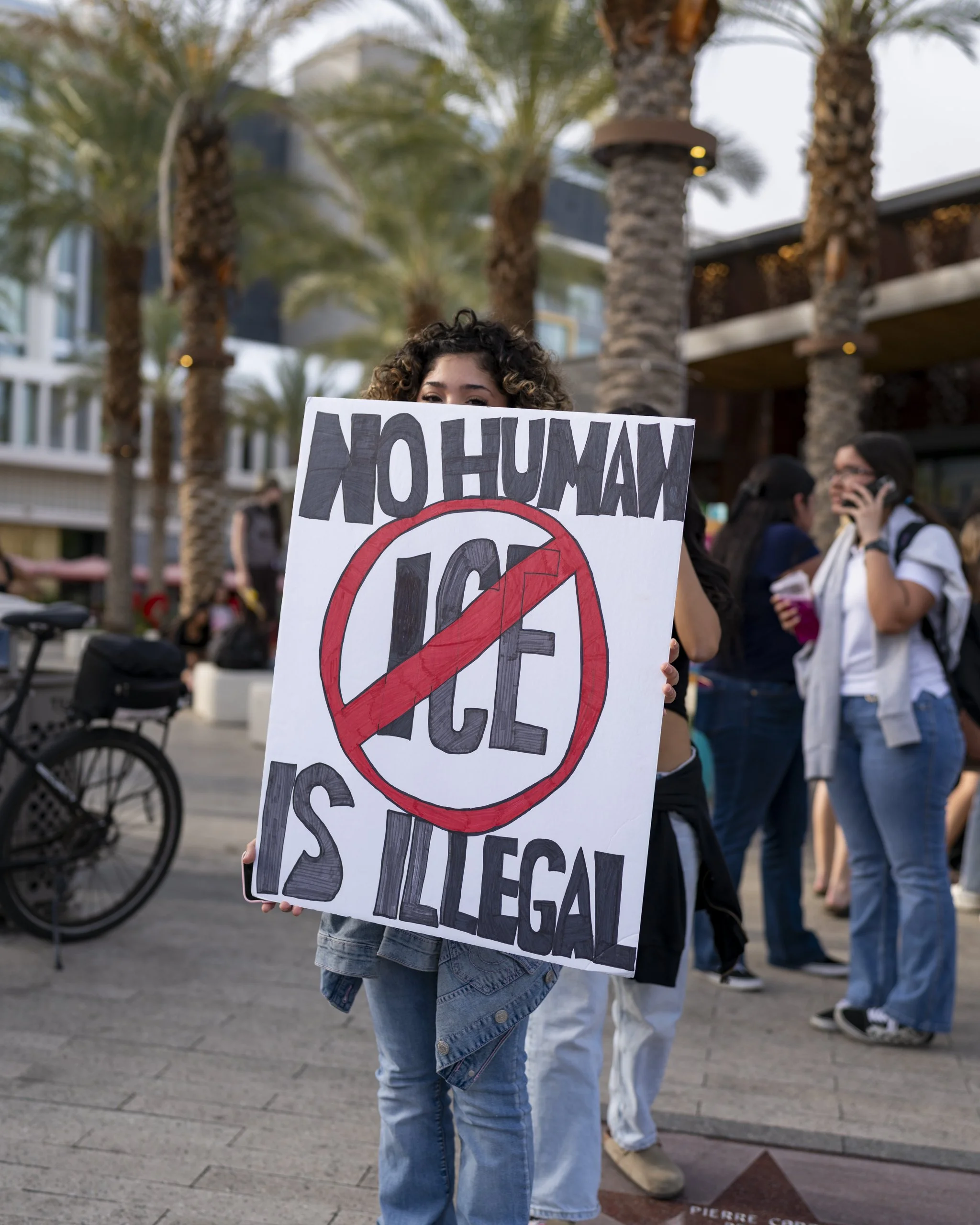 High School Protest, Palm Springs