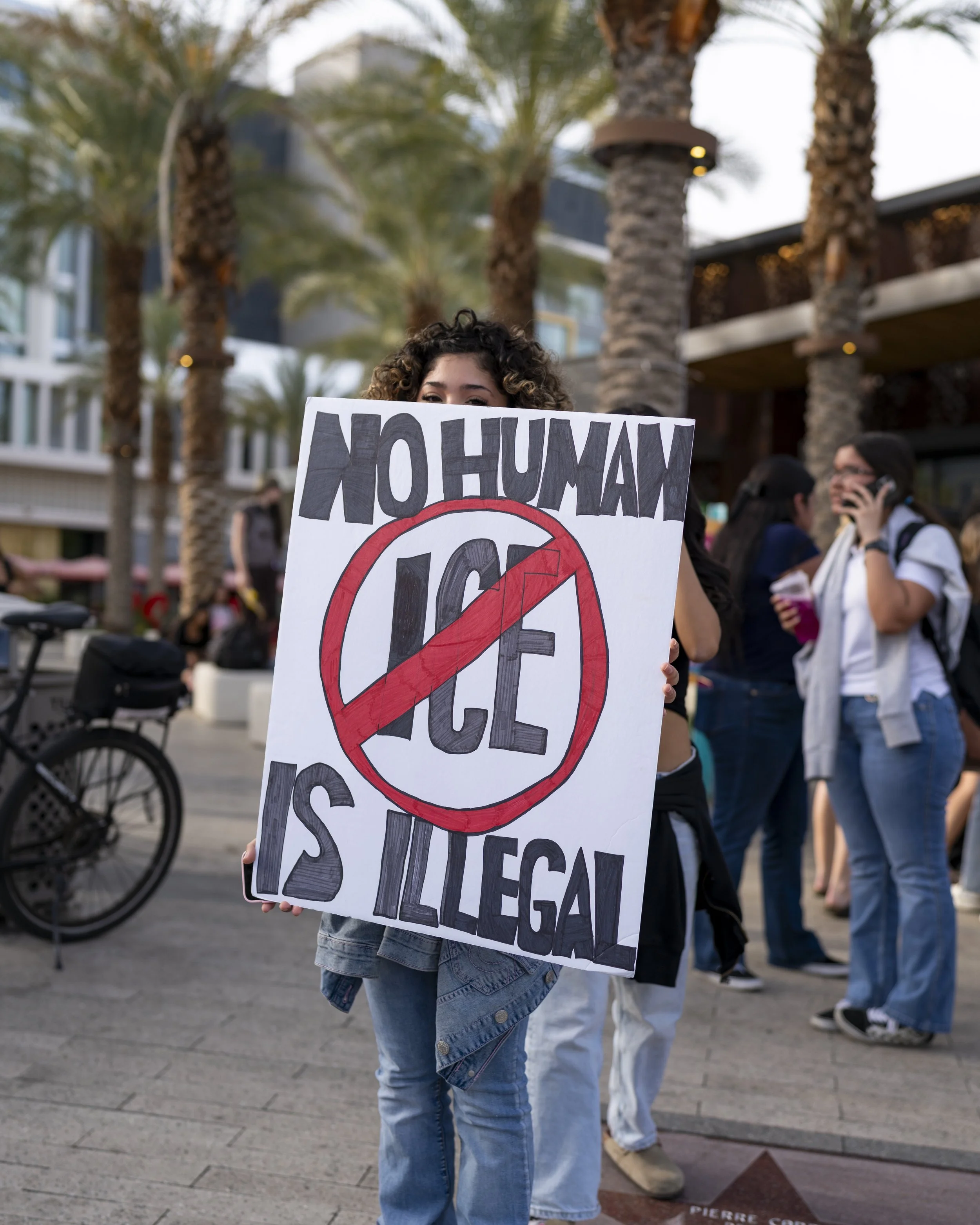 High School Protest, Palm Springs