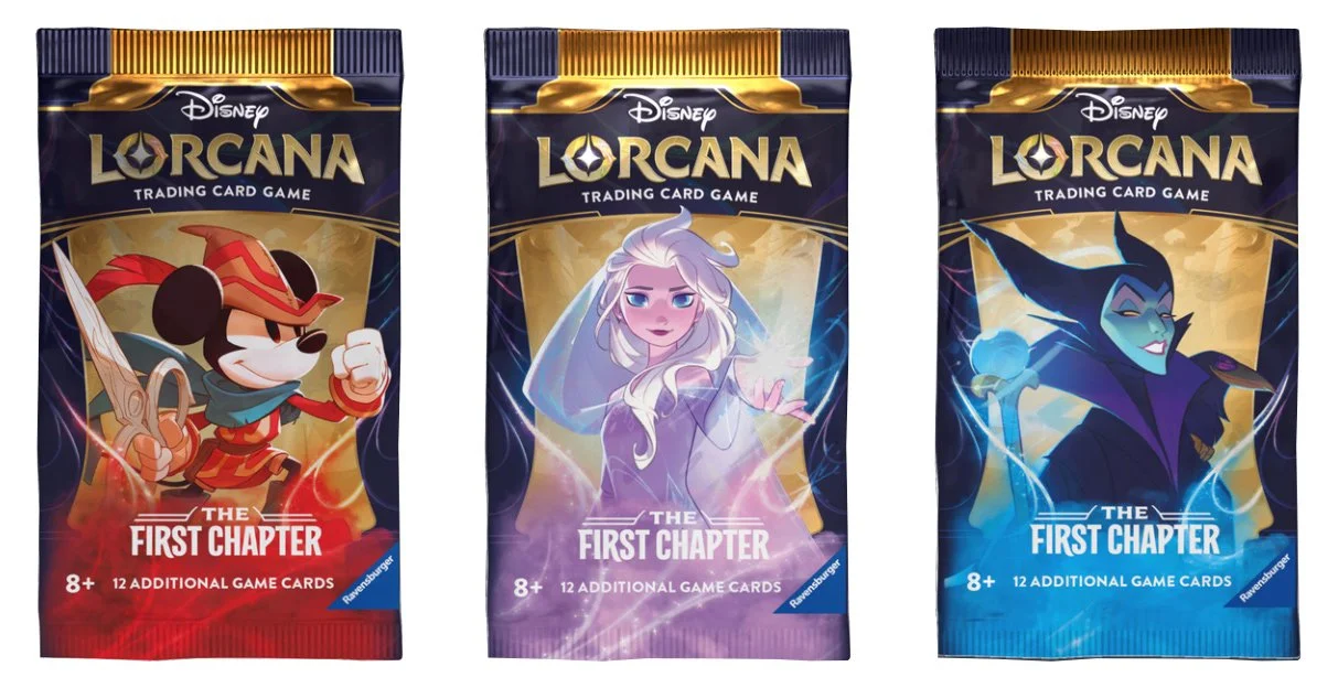 disney lorcana rise of the floodborn booster box Disney Lorcana TCG: Rise of the Floodborn Booster Sleeve Single Pack R –  Wyntercreek Cards & Collectibles