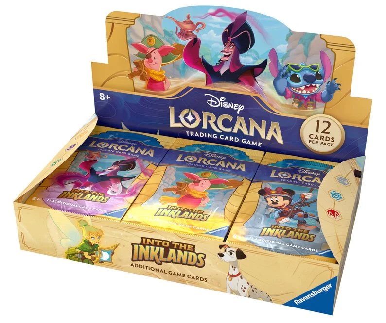 Disney Lorcana Into The Inklands Booster Box SHIPS 2/23  Hidden Treasure  Gaming