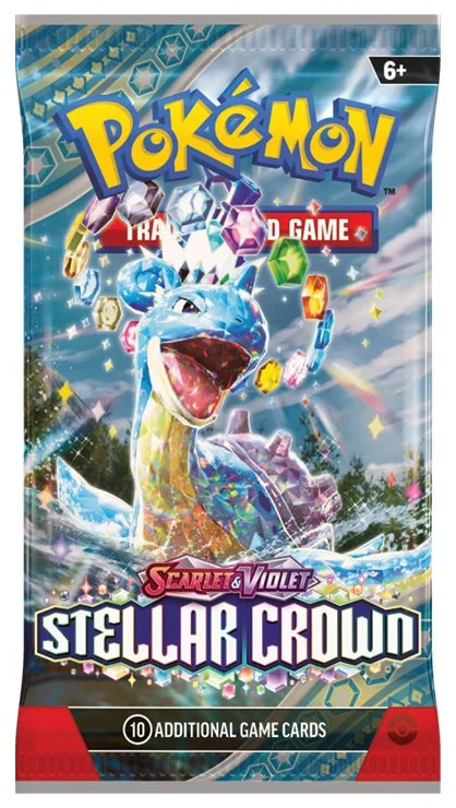 Pokemon TCG: Scarlet & Violet Stellar Crown Booster Box  Hidden Treasure  Gaming