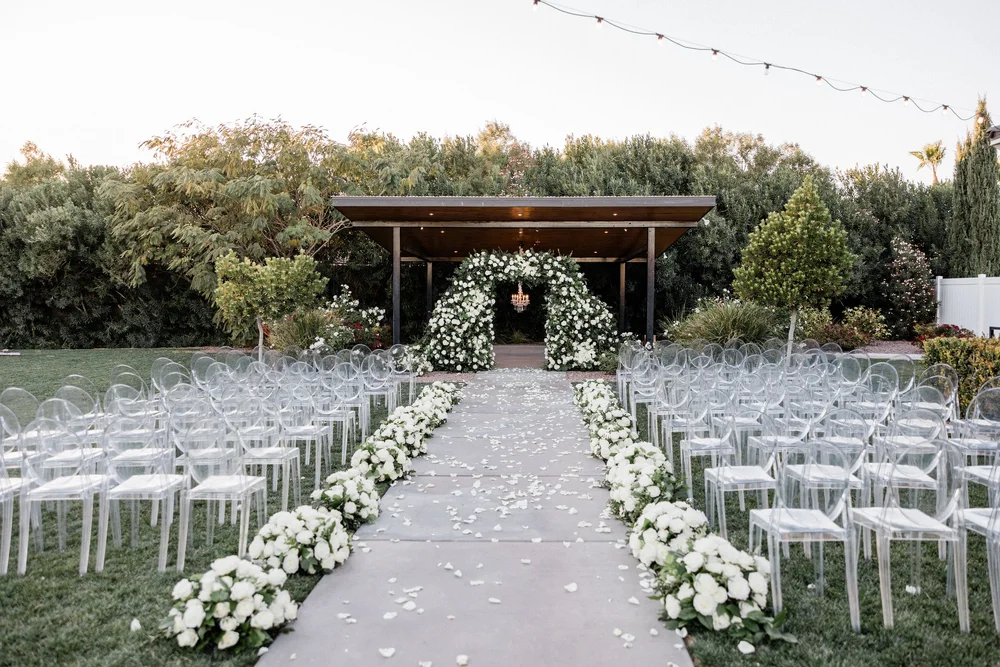 Outdoor Garden Wedding at Las Vegas Wedding Venue — LOTUS HOUSE