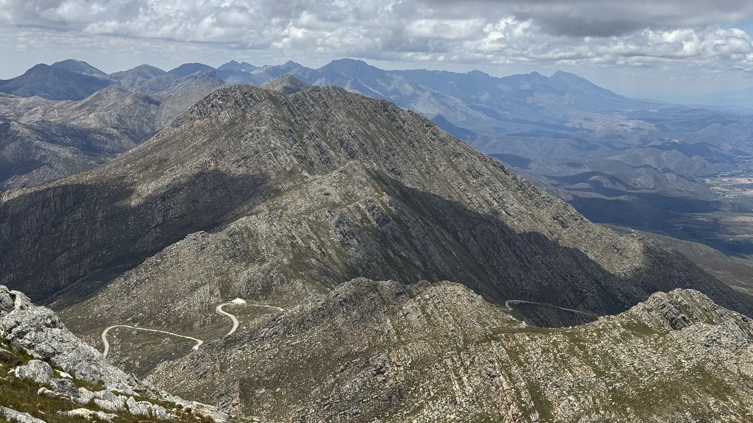 Blick auf den Swartberg Pass