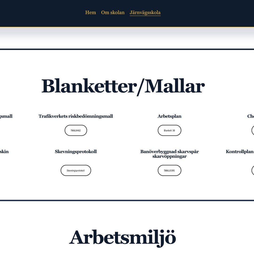 Mycket av feedbacken vi f&aring;r fr&aring;n v&aring;ra kunder &auml;r att det &auml;r l&auml;tt att l&auml;ra sig hos S:t Eriks. Vi erbjuder h&ouml;gkvalitativa utbildningar med bra pedagogik och bra metodik. Det &auml;r v&aring;r specialitet.

V&ar