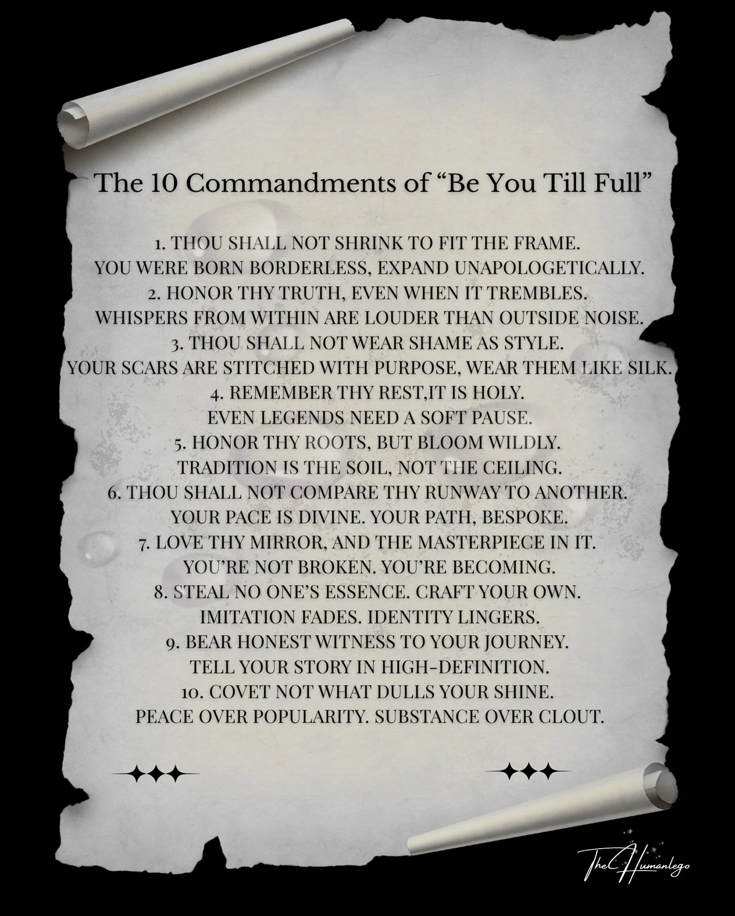 Life, A Short story made Long. Be You Till Full.