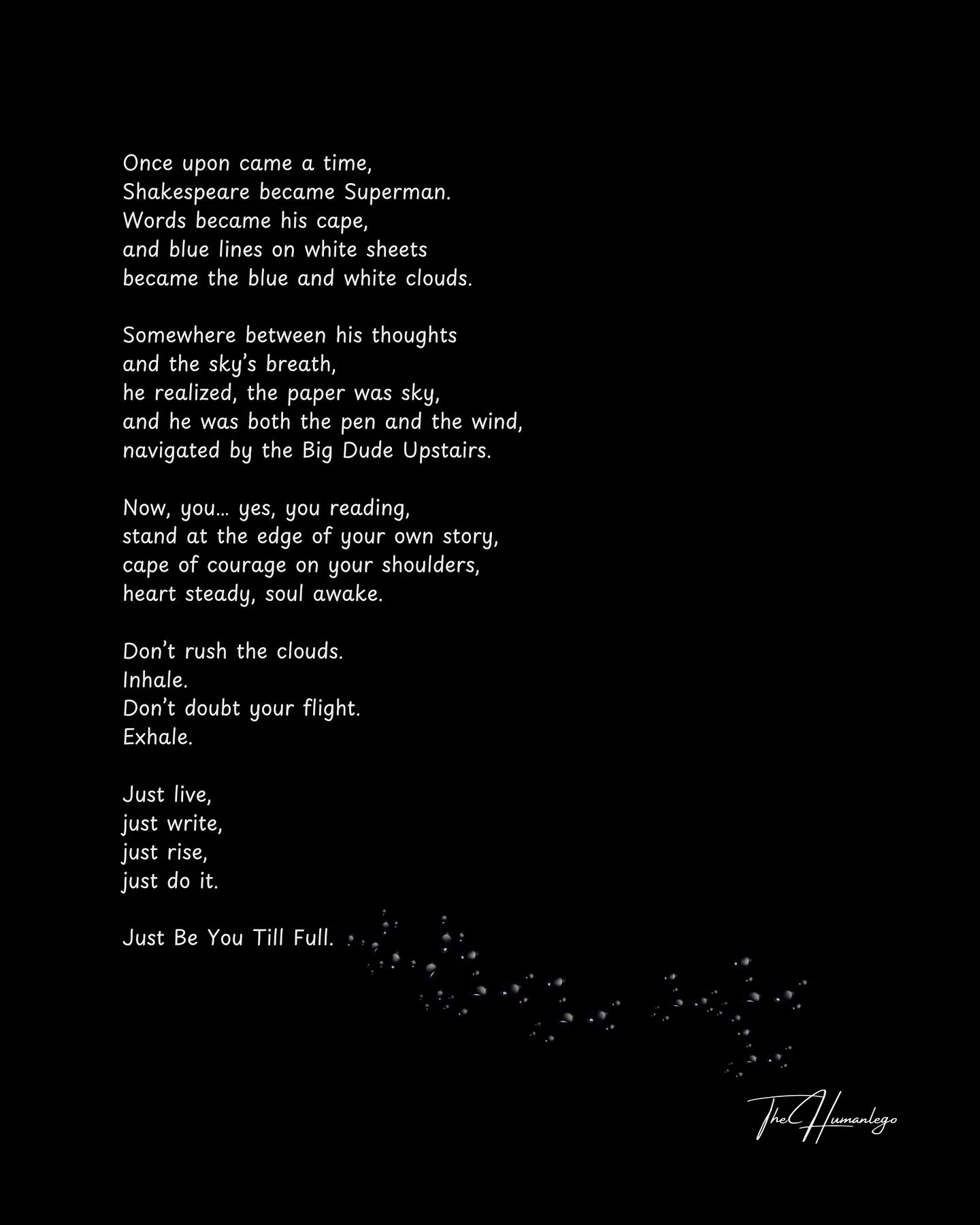 Stories that touch 😂 Happy Sunday, Be You Till Full and have a blessed week! #thehumanlego #onceuponcameatime #thepresentofthepresence