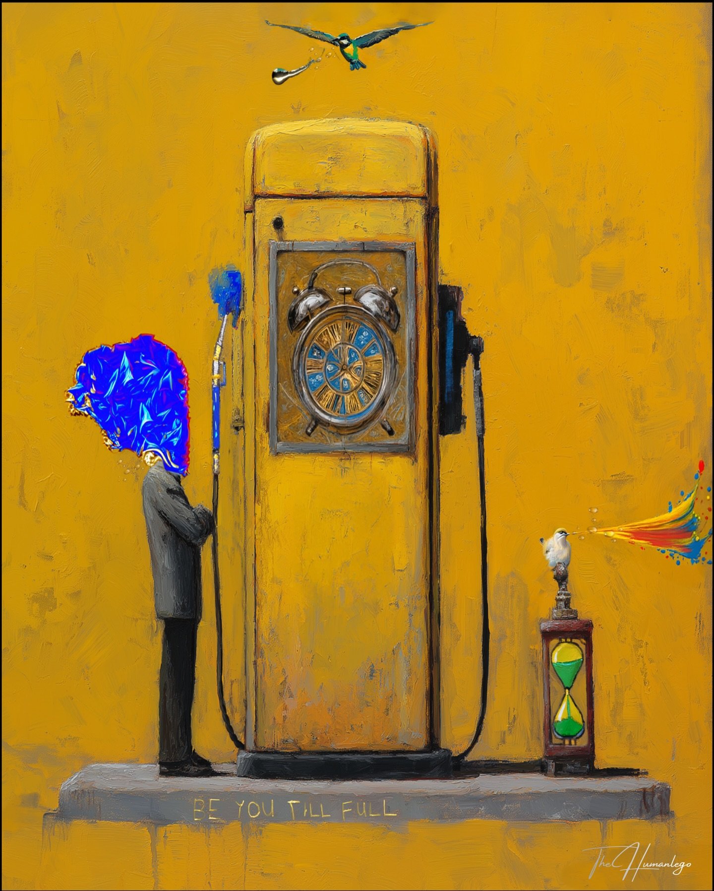 Time limits us. Imagination frees us. Be You Till Full. #thehumanlego #thepresentofthepresence