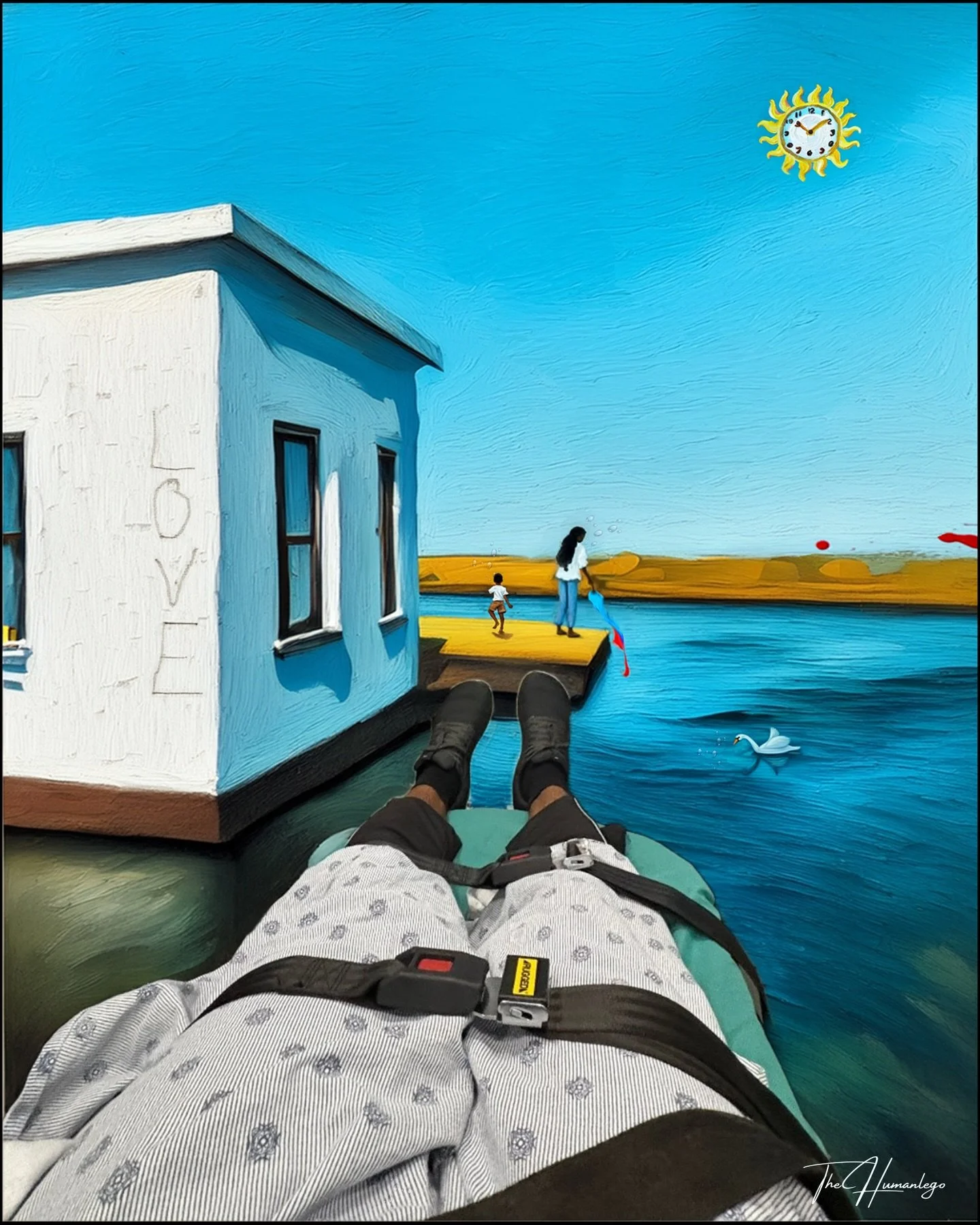 Even when everything pauses, love continues the journey.

Be You Till Full. #thehumanlego