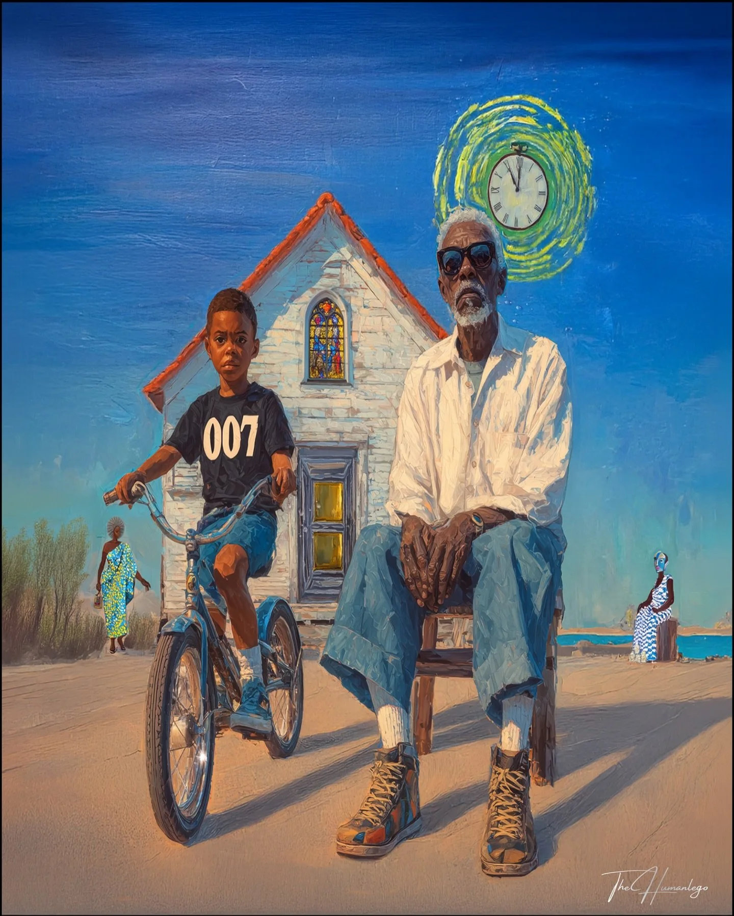 The 11th Hour - A Short Story by The Humanlego 

They just finished talking.

Not the loud kind.
The kind that moves slowly between a grandfather and his grandson.

Mide had questions about dreams, the future, and how life unfolds.
Tunde listened the