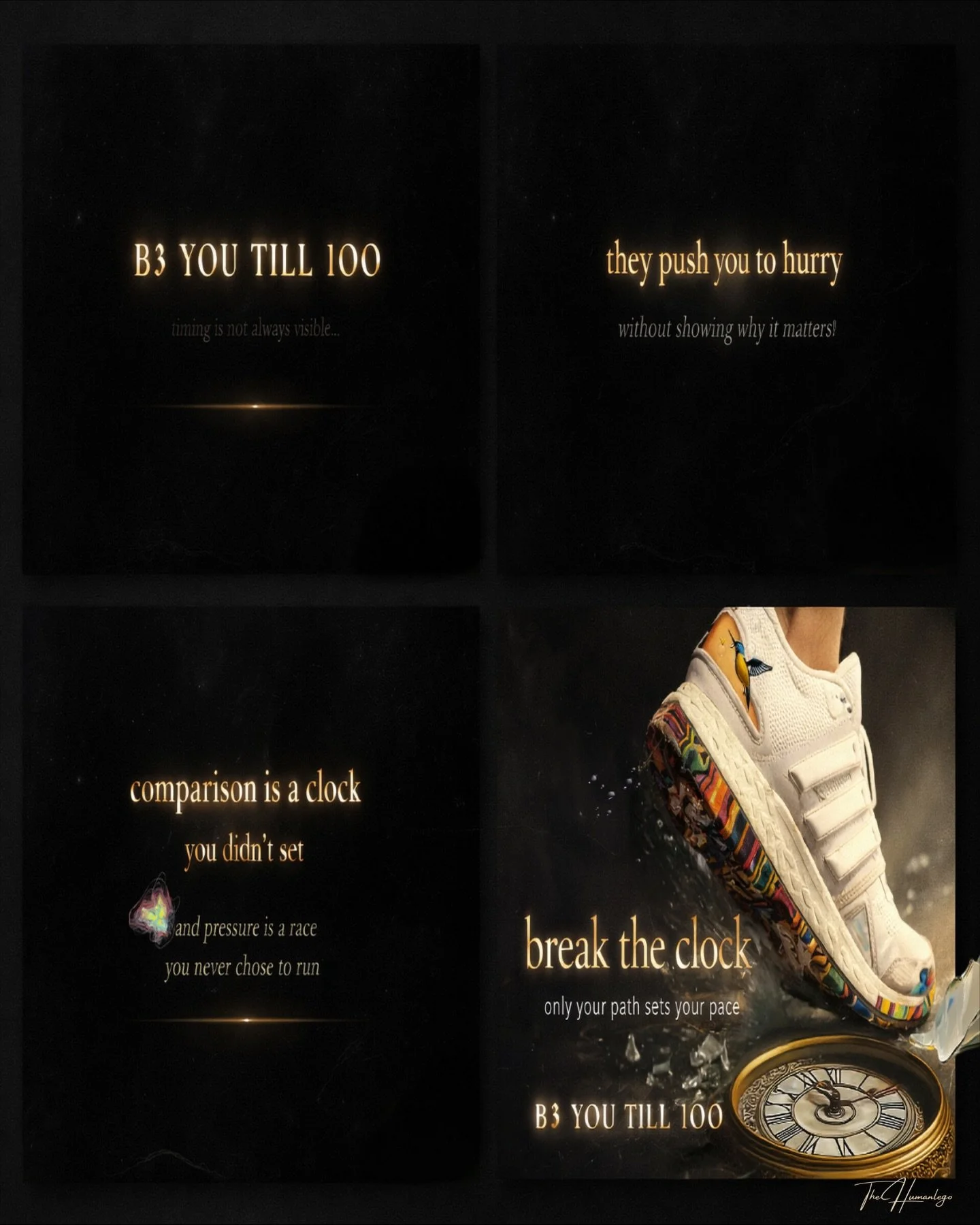 A Short Story Made Long
by The Humanlego

You&rsquo;ve felt it before&hellip;

That quiet knowing
your pace was different.

They told you when to move&hellip;
but never why.

So you listened
until you learned to hear yourself.

Now you move different